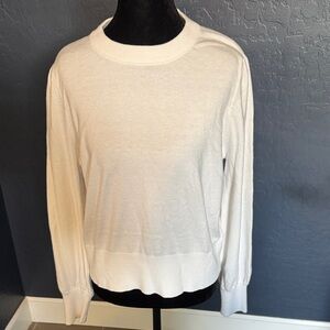 Steve Madden Cream Long Sleeve Top